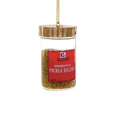 Jar of Pickle Relish Ornament