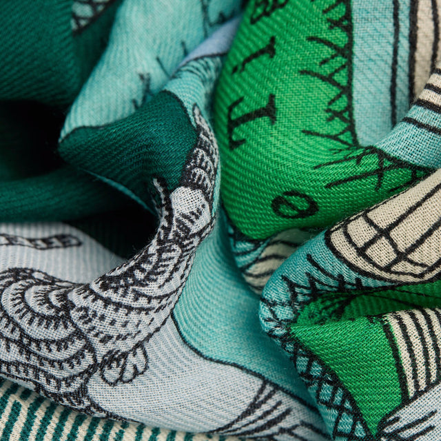 Scarf 70 - Editions Emerald Wool