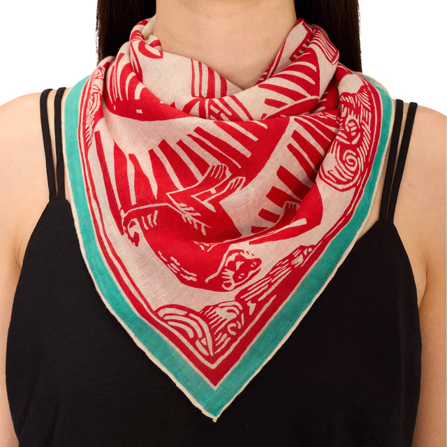 Square 65 - Jungle Red