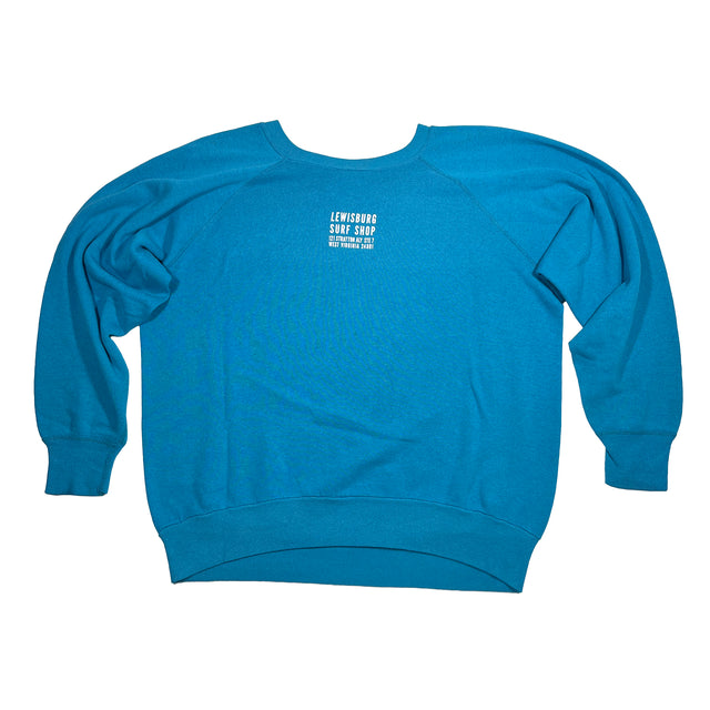 LSS Vintage Crush Sweatshirt in Light Blue