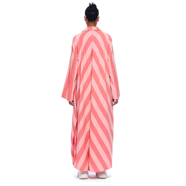 The V-Neck Caftan - Stripe 10