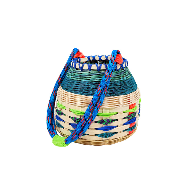 Medium Lantern Style Basket - Natural