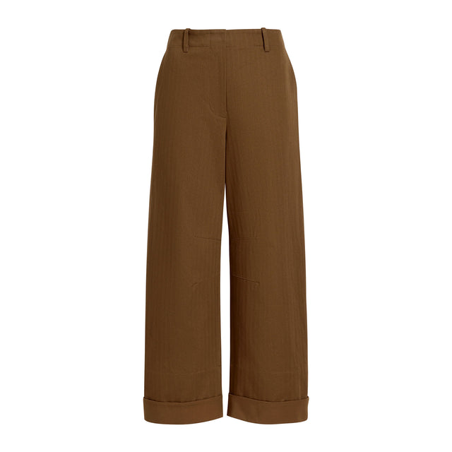 Dori Pant in Fine Herringbone