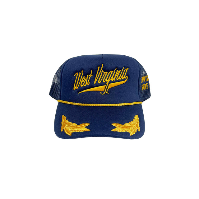 West Virginia Captain's Hat - Navy
