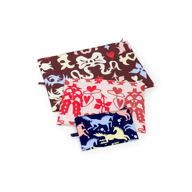 Go Pouch Set - Western Cut-Outs