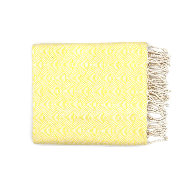 Beach Blanket Single - Yellow Astro