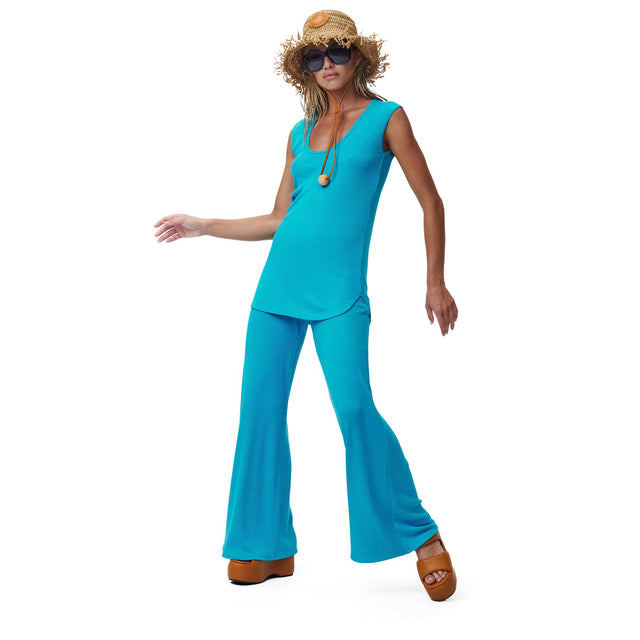 Pyaaw Tunic in Fine Ribbed Knit