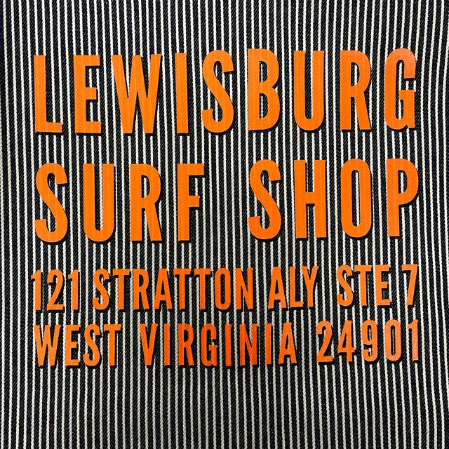 Shop Jacket Logo - Lewisburg Surf Shop Logo Print