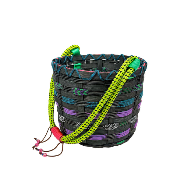 Bucket Style Basket - Black