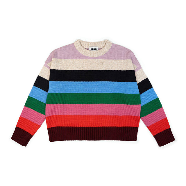Lola Stripe Sweater in Multicolor