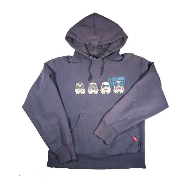 Vintage KISS Storm Trooper Hooded Sweatshirt with LSS Embroidery