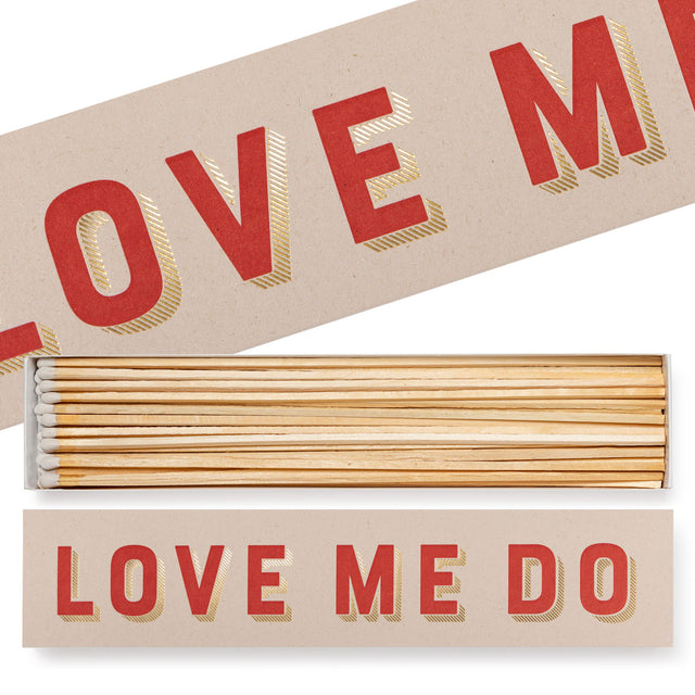 Love Me Do Long Matchbox