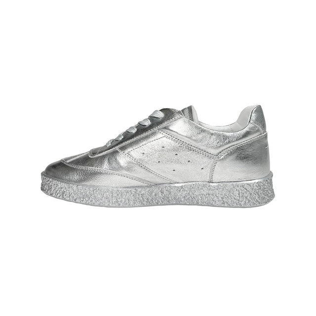 Silver Metallic Sneaker