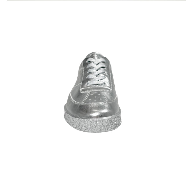 Silver Metallic Sneaker