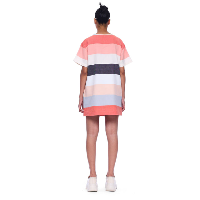 The Tennis Dress - Stripe 36