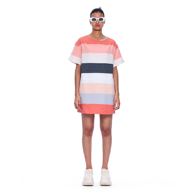 The Tennis Dress - Stripe 36