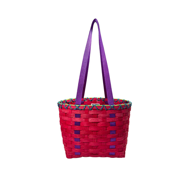 Medium Shopper Basket - Red