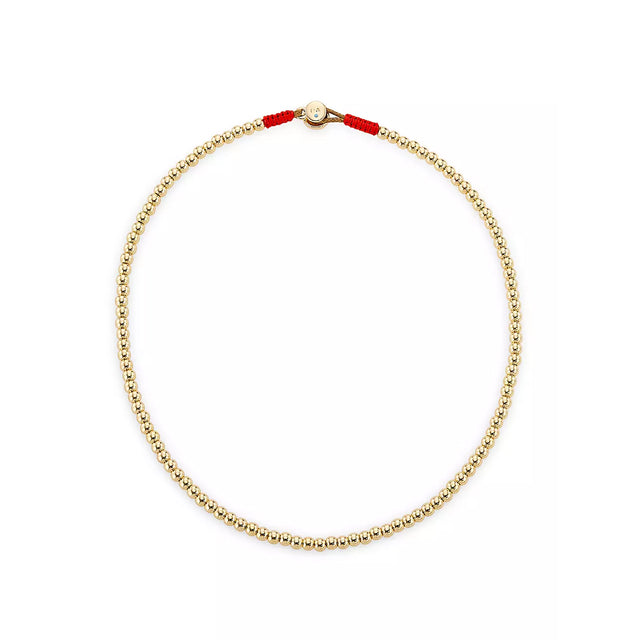 Gold Baby Bead Necklace