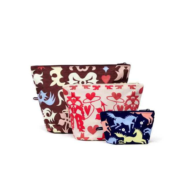 Go Pouch Set - Western Cut-Outs