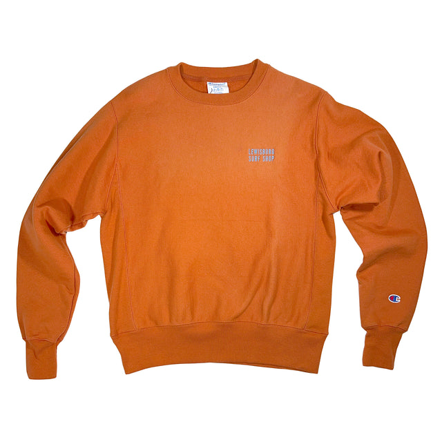 LSS Embroidered Sweatshirt - Orange