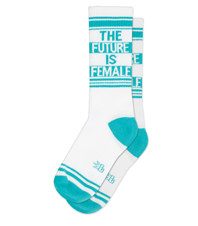 The Future is Female Gym Sock