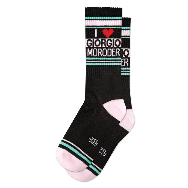 I Love Giorgio Moroder Crew Sock