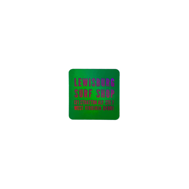 Small Green Square - LSS Branded Sticker