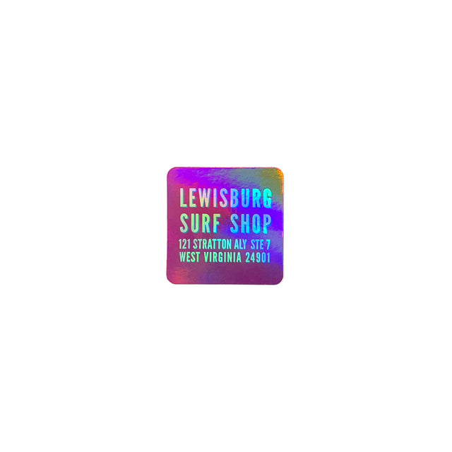 Small Pink Square - LSS Branded Sticker
