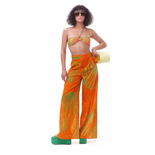 Lagga Pant in Printed Cotton Voile