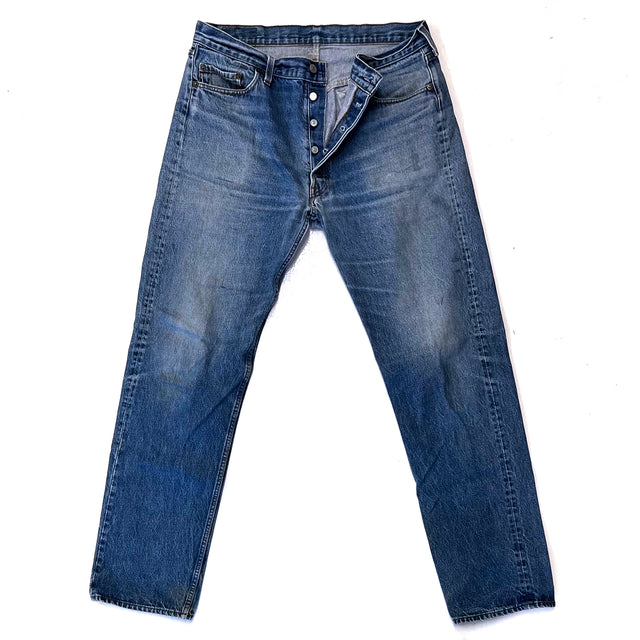 Vintage Levi's 501 Button Fly Made in USA - 38 x 38