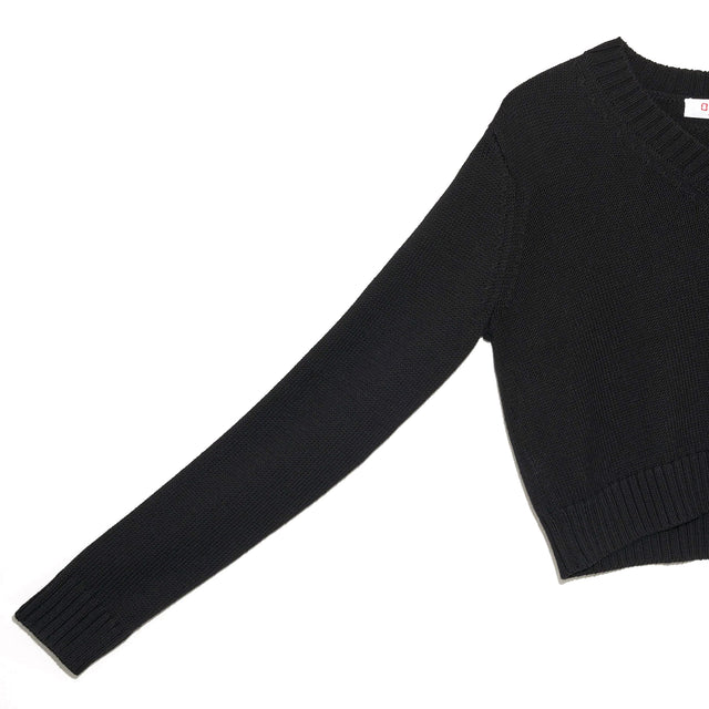 Minnie Cotton V-Neck Sweater