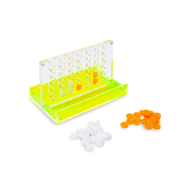 Mini Lucite 4 in a Row - Limited Edition Neon