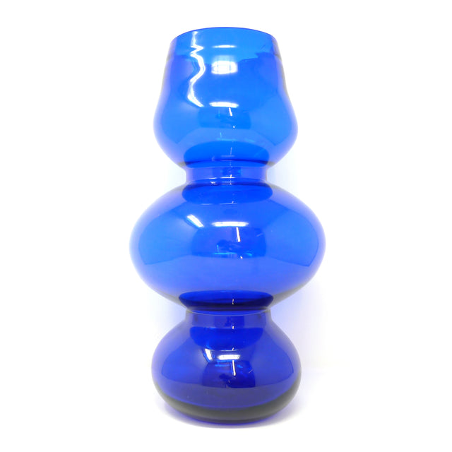 Medium Ellipse Vase - Cobalt